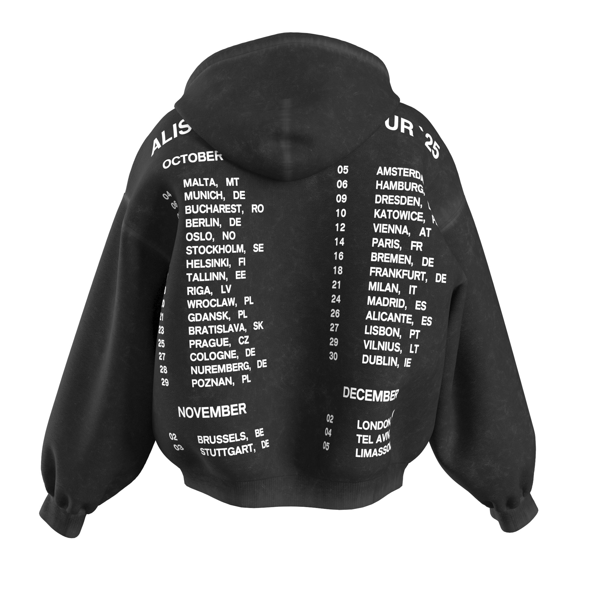 NO DRUGS ZIP HOODIE – MORGENSHTERN
