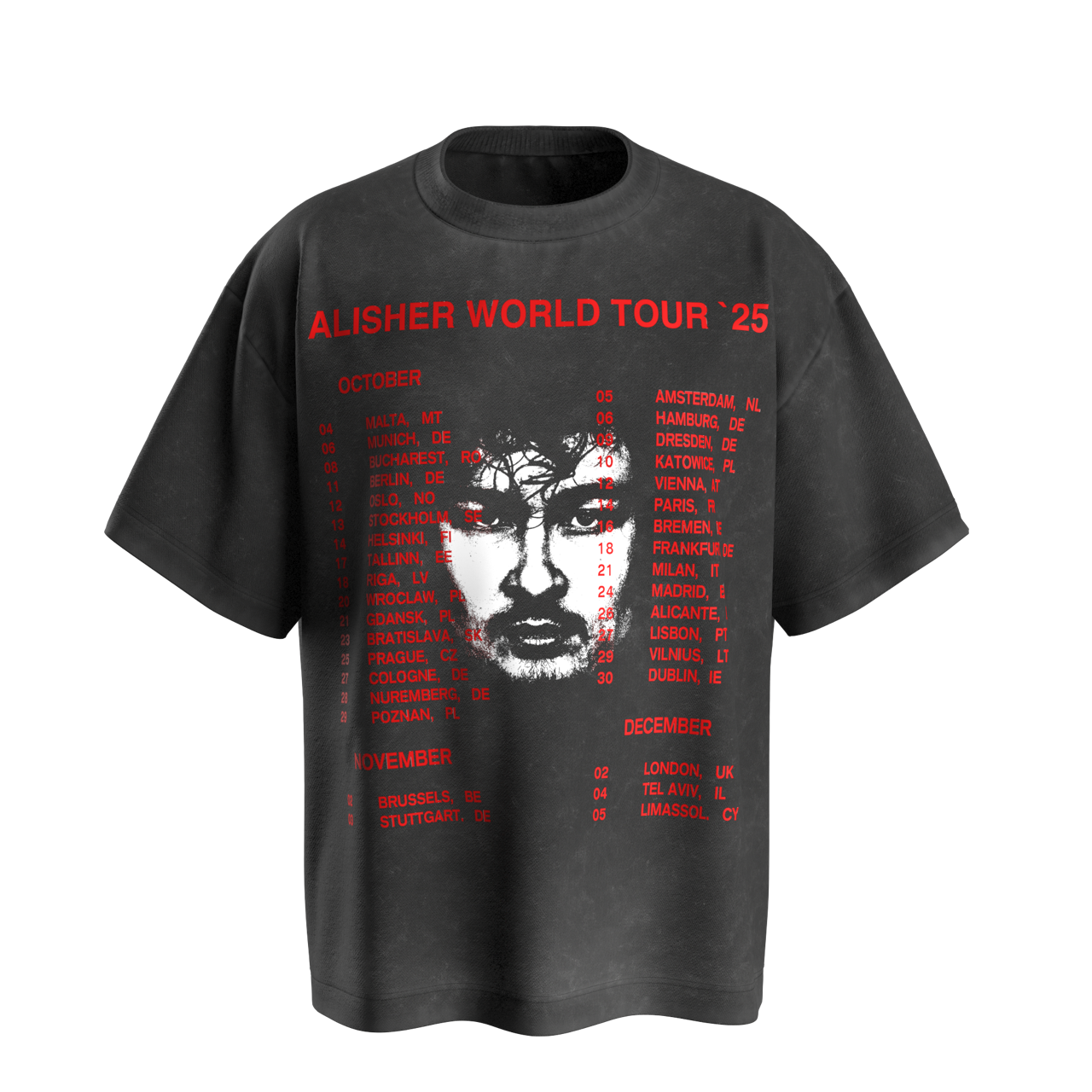 ALISHER WORLD TOUR T-SHIRT